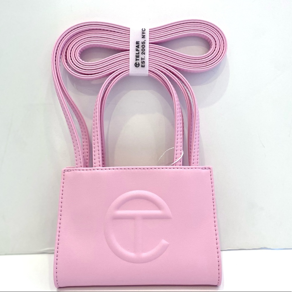 Telfar Handbag Bubblegum Size Small Brand New with dust bag